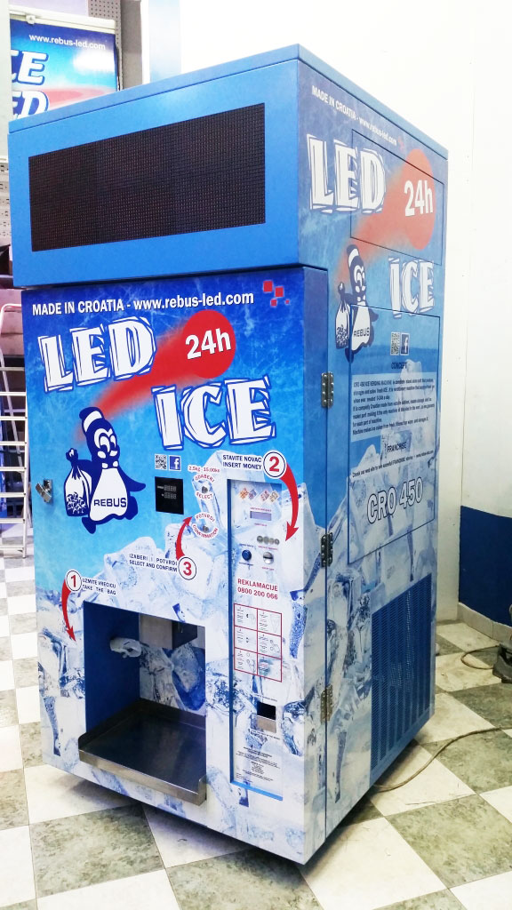 CRO-450  Ice Vending Machine